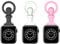 YwonShne Fob Strap Compatible with Apple Watch Clip 38mm 40mm 41mm 42mm 44mm 45mm 46mm 49mm, Watch Bands for Women Nurse Replacement Strap for iWatch Series10 9 8 7 6 5 4 3 SE Ultra Watch Band Holder