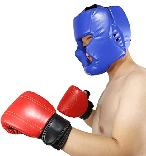 Boxing Headgear, Head Protection with High Impact Absorption, Head Guard, Training Head Guard, Boxing Sparring, Men, Women