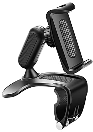 Auto Handyhalter Handyhalterung 360-Grad-Drehbar - Car Phone Holder Mount Dashboard Handyhalterung Autocliphalterung Car Phone Mount Geeignet für 4 bis 7 Zoll Smartphones