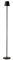 O'Bright Sandy - Cordless LED Floor Lamp, Rechargeable, Water Resistant, Dimmable, Black Metal, Indoor/Outdoor, Living Room, Bedside, Table Night Lamp
