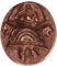 Kleiner Begleiter aus Bronze – Segen für Dich. Handschmeichler-Bronzeengel mit Regenbogen, Glücksbringer und Schutzsymbol; Maße 4 x 3,5 x 1,6 cm