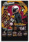 ECHUN Motorrad Poster Super Hooligan Tour Dekorative Leinwand Wand & Kunst Bild Gemälde 30 x 45 cm