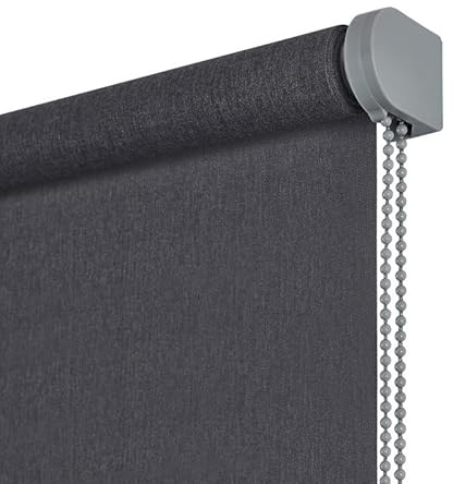 STOR PLANET | Tende Transparenti SOFT, Tenda a rullo per Interni, Tende per Cucina, Soggiorno, Camera da letto. Tende per Finestra e Porta, Installazione Facile |Grigio Marengo,200x250cm