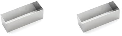 DE BUYER -3943.13 -cercle rectangle 12x4cm ht 4cm (Lot de 2)