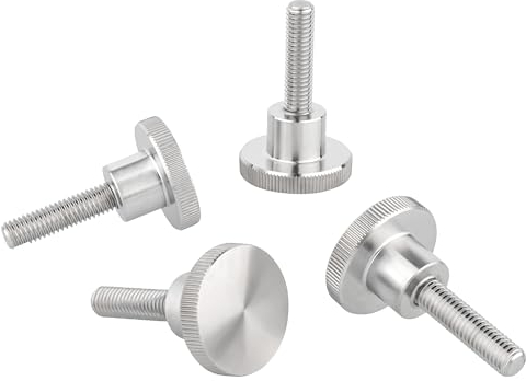 Ottertools - Rändelschraube DIN 464 | Gewinde: M3x16 mm | Edelstahl | 4 Stück