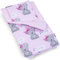PinkZebra Puppenschlafsack beidseitig, 2-teiliges Set für kleines Puppenbett, Puppenbettzeug aus Baumwolle, für Puppen, Puppenbettzeug mit Kissen für Puppenbett, It's a Girl