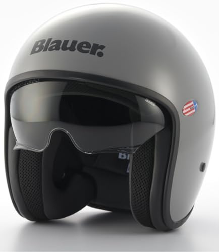 Blauer Pilot 1.1 Monochrome Jethelm, grau, S (54/56)