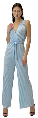 Elara Damen Jumpsuit 1165 Lightblue