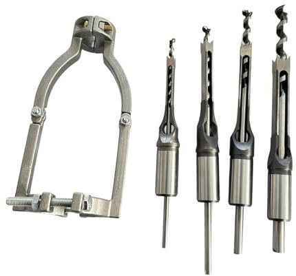 Fenteer Soporte de Fijación Del Adaptador de Broca para Agujeros Cuadrados para Accesorios de Máquina Perforadora