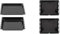 ICQN 465 x 370 x 30 und 60 mm Backblech Set & 460 x 370 x 30 mm Backblech Set, Passend für Bosch Neff Constructa, 2er Emaillierte Fettpfanne für Backofen, Kratzfest & Rosfrei, 46 x 37 cm