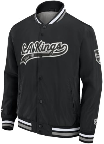 Fanatics Los Angeles Kings NHL Sateen College Jacke - XXL