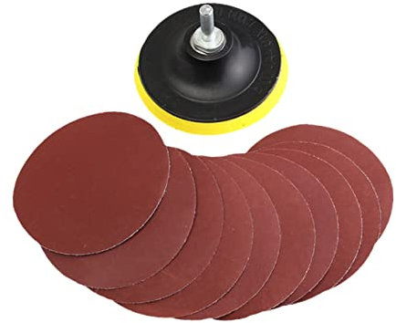 KITANDOVE 10er-pack Schleifpapier Fein 1000 Runde Schleifpapiere Polierpapier-set Für Heimgebrauch