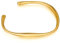LILIE&WHITE Damen Armreif – Goldfarbenes Minimalistisches Design – Offenes Armband für Elegante Looks – Hochwertiger Schmuck für Alltag und Besondere Anlässe