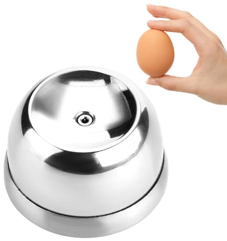 Eierstecher Eipicker, Eierpiekser, Eierstecher Aus Edelstahl, Eieröffner, Eipicker Eidorn Eierschneider Eier-Piekser, Eierschäler für Gekochte Eier, Praktisches Egg Gadget für Einpiksen Der Eier