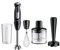 Braun MQ55307M MultiQuick 5 Mixeur plongeant, moteur puissant, 2 vitesses, accessoires inox, couleur noire, compact et ergonomique