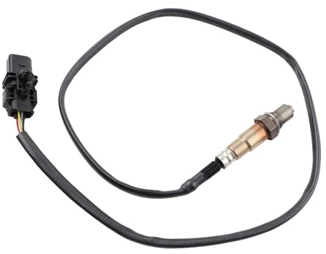 BONRYAN Nox-Sensor Lambdasonde Kompatibel mit AU-DI V-W SKODA 0258017025 03L906262B Vorder Lambdasonde O2 Sensor LSU 4.9 Breitband-O2-Sensor
