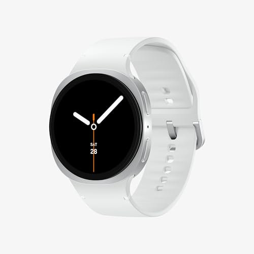 Samsung Galaxy Watch8, 40mm, Bluetooth, Galaxy AI, Smartwatch, Procesador 3 NM, Asistente de Salud y Sueño, Seguimiento Deportivo, Garantía 3 Años + 1 año Extra, Plata(Versión Española)