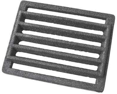 SEZAM 15 x 12 cm Gussrost Ofenrost Ascherost Gußrost verschiedene Durchmesser, Kaminrost passend Kaminofen Tafelrost Rost Ofengitter Feuerrost Kohlerost