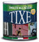 TIXE Smalto all'Acqua – Finitura Lucida e Resistente per Legno e Metallo, MARRONE OPACO 500 ML