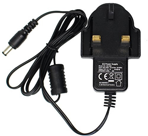 Security-01 AC to DC 12V 1A 1000mA Power Adapter Supply, Plug 5.5mm x 2.1mm for CCTV Cameras