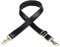 JAKAGO Damen Leder Schulterriemen,Verstellbar Schultergurt (75-140cm) Taschengurt Handtaschen Umhängegurt Mädchen DIY Zubehör für Tasche (Schwarz)