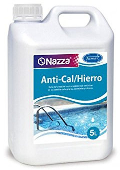Antical - Antihierro Líquido para Piscinas | Anticalcáreo inhibidor Frente a los depósitos de Hierro, precipitados carbonados y sulfatos | Garrafa de 5 litros