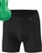 Gonso Sitivo U W, Damen Fahrradunterhose, Passt unter alle Rad-Shorts, Tights mit Sitivo Green Sitzpolster mit Poron-Elementen, Enganliegende Passform, Schwarz/Grün, Gr. 34