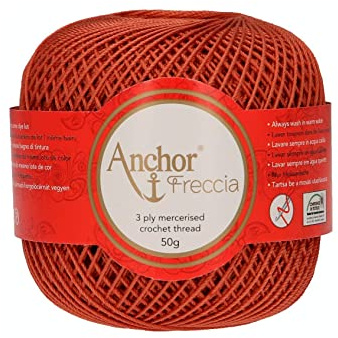 MEZ GmbH 4771006-00680 Häkelgarne, 100% Baumwolle, 680, Stärke 6, 88 Gramm