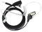 Air Tube Headset, 3.5mm Standard Plug PTT Headphones with Acoustic Tube Two-way Radio Headset Surveillance Headphone Microphone Compatible with most smartphones