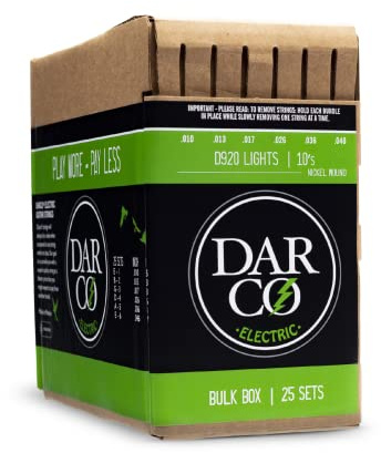 DARCO - DARCO ELECTRIC LIGHT NICKEL WOUND 10-46, BULK/25
