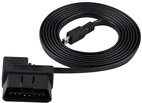 Yctze pour câble obd2 mini usb 180cm voiture OBD-II OBD2 EOBD 16pin adaptateur d'extension de diagnostic au mini câble USB cable usb obd2 cable obd usb cable obd usb cable usb obd2 Câble USB OBD2 pou