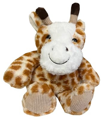 Heatable/Microwaveable Lavendar Fragranced Reusable Snuggable Animal Hottie ~ inc New 2022 Designs (Giraffe - 2023)