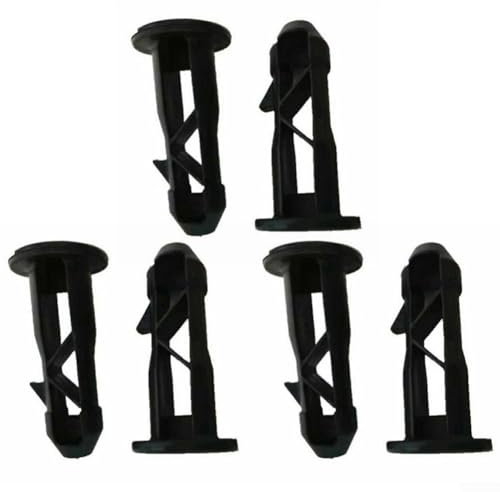 67mm x 31mm Black Plastic for WHEELIE Bin Lid Hinge Pins for 240L Household(1 Pairs)