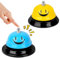 VMUTGA 2 Pezzi Campanello da Tavolo, Chiamata Bells, Campana da Banco, Campane in Metallo, Campanello per Reception, per Cucina Reception, Ristorante, Bar, Portineria, Scuole