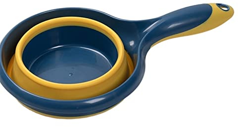 UNbit Cucharón de agua plegable, cuchara for agua de cocina, cuchara de baño, cucharón, baño, lavado de pelo, cuchara for agua, champú, taza de enjuague