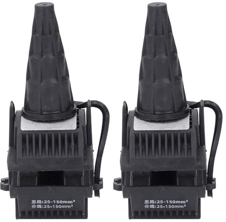 Isolations-Piercing-Stecker, 2 Stück, Nicht Abblätternder 1-KV-isolierter Kabelstecker für Gartenbeleuchtung für Elektrotechnik (JJC-6)