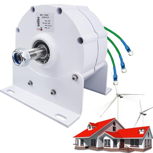 Alternador de CA con rectificador, generadores de alternador de CA, 8000W 9000W 10000W 12000W, generador de imán permanente de bajas RPM, para generador de turbina eólica horizontal(12V,8000W)