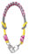 CHUQING Chaîne de téléphone portable courte dragonne de téléphone portable Chaîne de téléphone portable court porte-clés