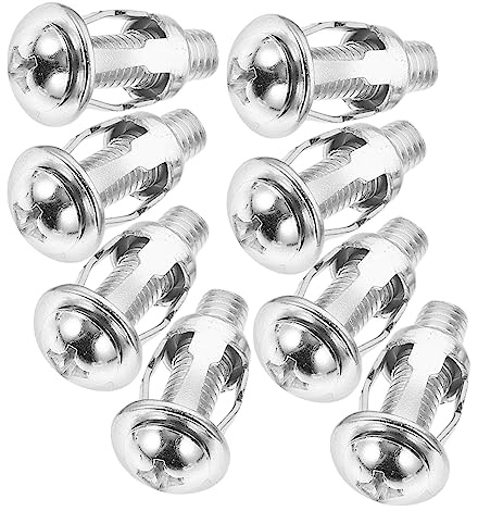 TOYANDONA 10Juegos Taco de Expansión Tornillos para Huecas Instalación Resistente Oxidación Compatible Otros