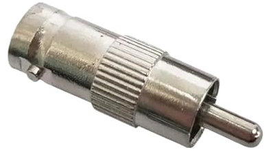 GHZHANG Adaptador de Monitor BNC Hembra a AV Macho RCA, 10 Unidades, Adaptador de Monitor de cámara a TV