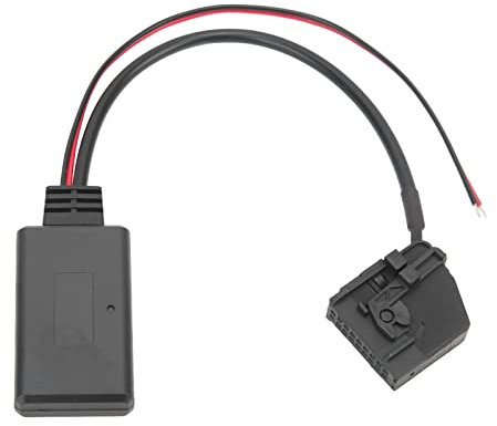 Car Bluetooth Module sans Fil 18pin Remplacement Bluetooth 5.0 Adaptateur Audio Aux dans Le câble pour W203 W209 W211 Comand 2.0 APS Radio Stéréo CD ABS MATÉRIAUX