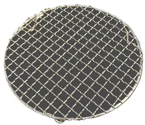 ZGHQHCDRH Grillrost, Runder Grillrost aus Edelstahl 304 mit Füßen und Kühlrost for Kochen Backen, 10–65 cm(45cm)