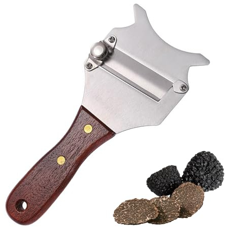 INNAL Rebanador de Trufa Acero Inoxidable con Cuchilla Ajustable