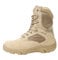 LiliChan Uomo Stivali Tattici Delta Zip Laterale Militare Lavoro 8 Pollici Esercito Scarpe (42, Sabbia)