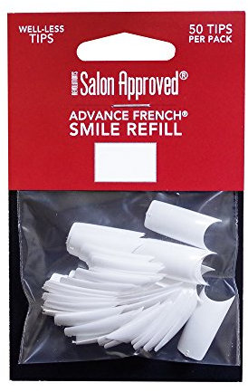 Advance French White Smile Nail Tips Proimpressions (SIZE 0)
