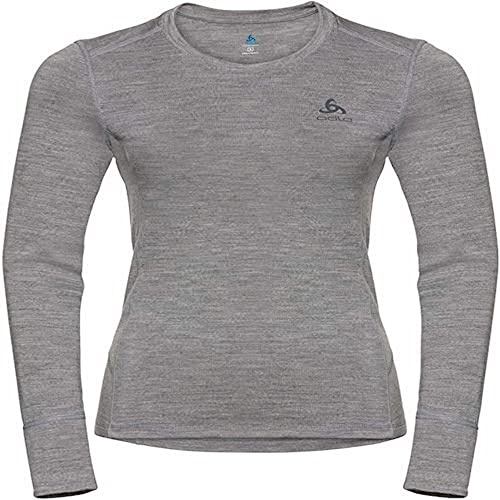 Odlo Thermounterwäsche Merino 200 | Merino Unterwäsche für Herren | Langarm-Thermoshirt