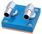 Yibuy 50mm x 50mm Pure Copper Base Water Cooling Block Waterblock for CPU Cooler