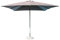 Milani Home s.r.l.s. Ombrellone da Giardino 3 X 4 Palo Centrale Tortora per Esterno Ristorante Gelateria Bar Hotel Albergo
