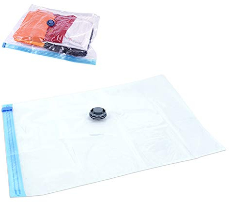 ORION Vakuumbeutel für Kleidung und mehr Bettwäsche 70 x 100 cm Staubsauger Vakuumierbeutel Vacuum Storage Bags