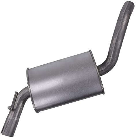BESTPRICE 1x Mittelschalldämpfer Kompatibel mit VW GOLF 3 (1H1), GOLF 3 Cabriolet (1E7), GOLF 4 Cabriolet (1E7), VENTO (1H2)